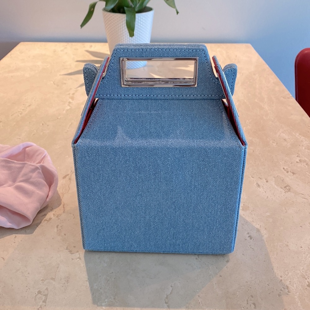 BRAND NEW POP&SUKI Handbag. Color: Jean. Comes with dust bag.